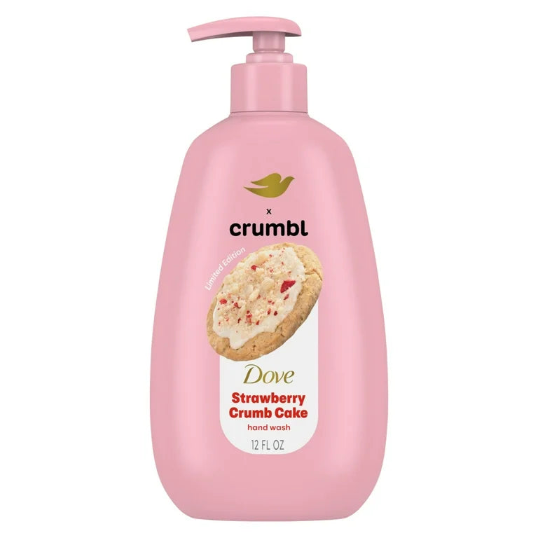 Dove Crumbl Liquid Hand Wash Strawberry Crumb Cake - 12 fl oz