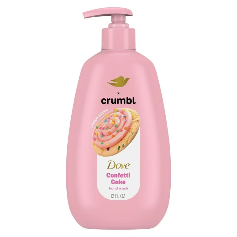 Dove Crumbl Liquid Hand Wash Confetti Cake - 12 fl oz