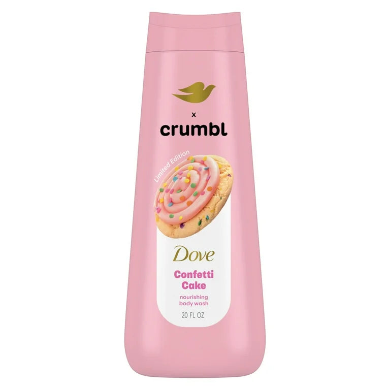 Dove Crumbl Body Wash Confetti Cake - 20 fl oz